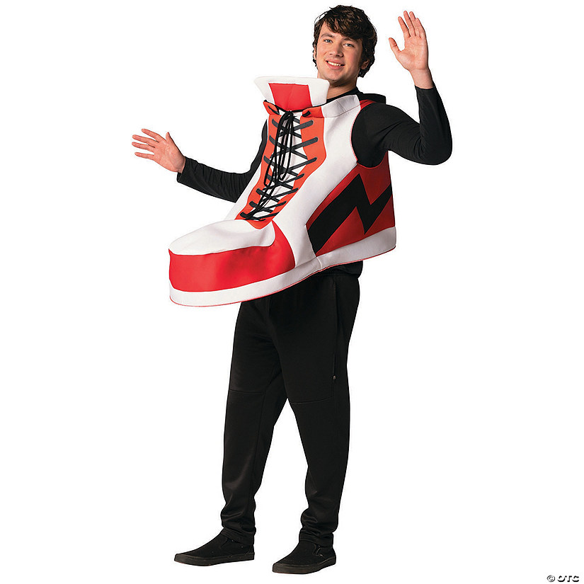 Adult's Hightop Sneaker Costume Image