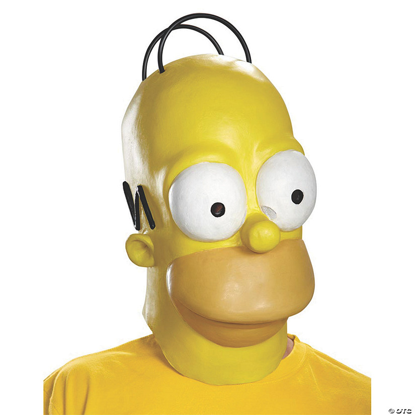 Adult's Homer Mask Image