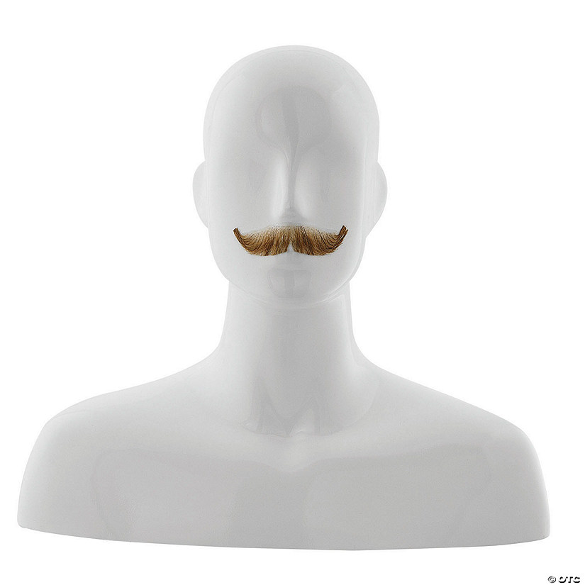 Adults Human Hair English Mustache Strawberry Blonde 27 Image