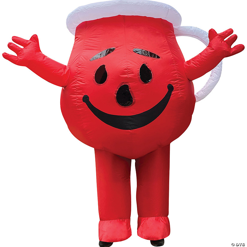 Adults Inflatable Kool-Aid Man Costume Image