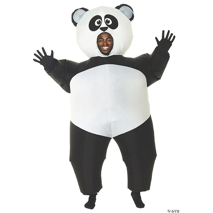 Adult's Inflatable Panda Costume Image