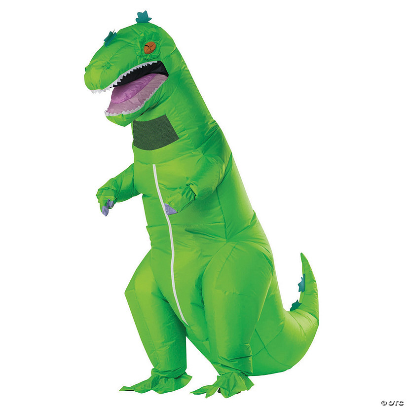 Adult's Inflatable Reptar Rugrats Costume Image