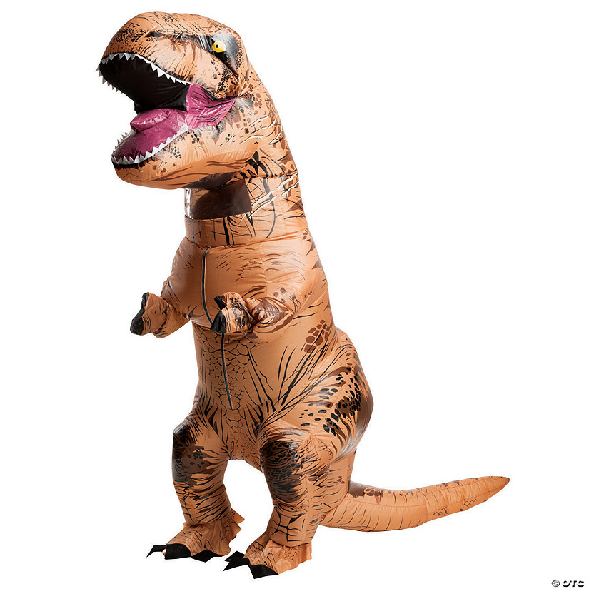 Adult's Inflatable T-Rex Costume Image