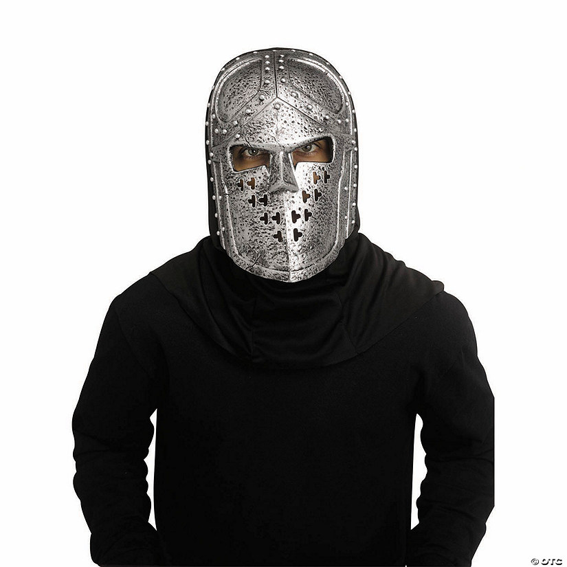 Adults Iron Knight Full Face Mask Image