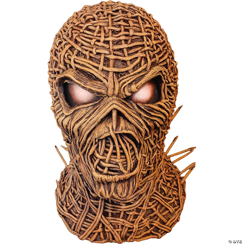 Adults Iron Maiden Eddie The Wickerman Mask Image