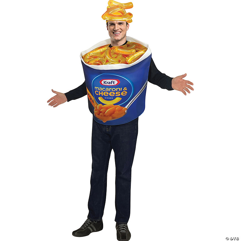 Adults Kraft&amp;#8482; Mac and Cheese Cup Costume Image