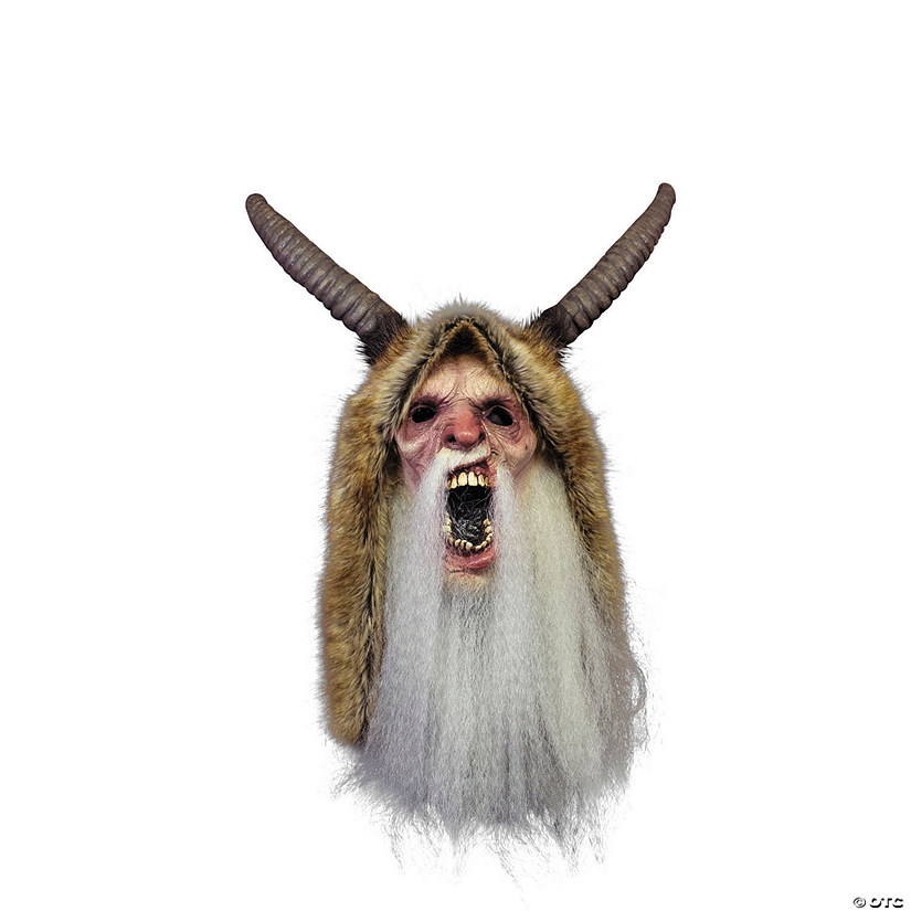 Adults Krampus&#8482; Krampus Overhead Latex Mask - One Size Image