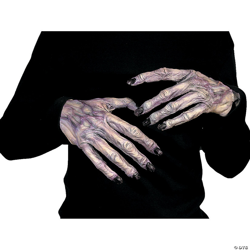 Adults Latex Ghoul Hands Costume Accessory Image