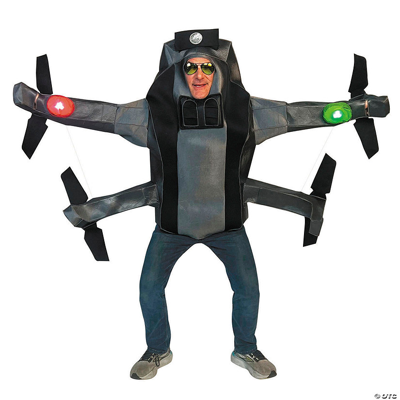 Adults Light-Up Drone Tunic Costume Image