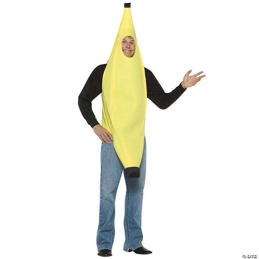 Adults Lightweight Banana Costume Image