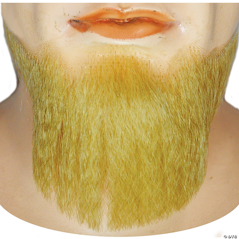 Adults Long 5-Point Human Hair Blend Beard Image