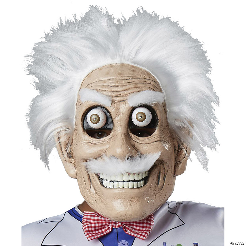 Adult's Mad Scientist Mask Image