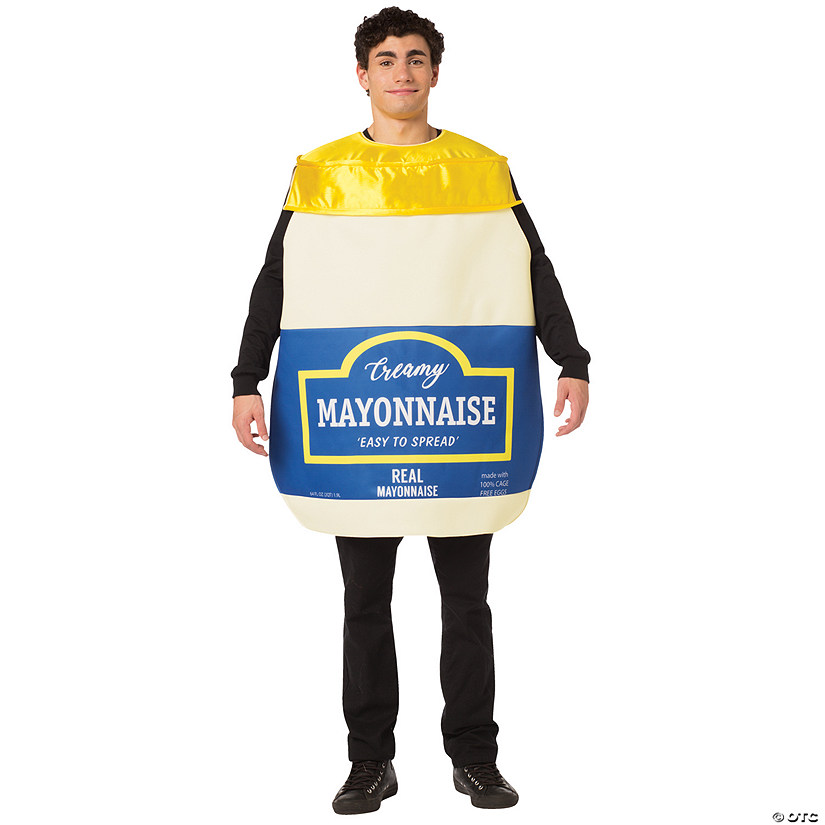 Adults Mayonnaise Costume Image