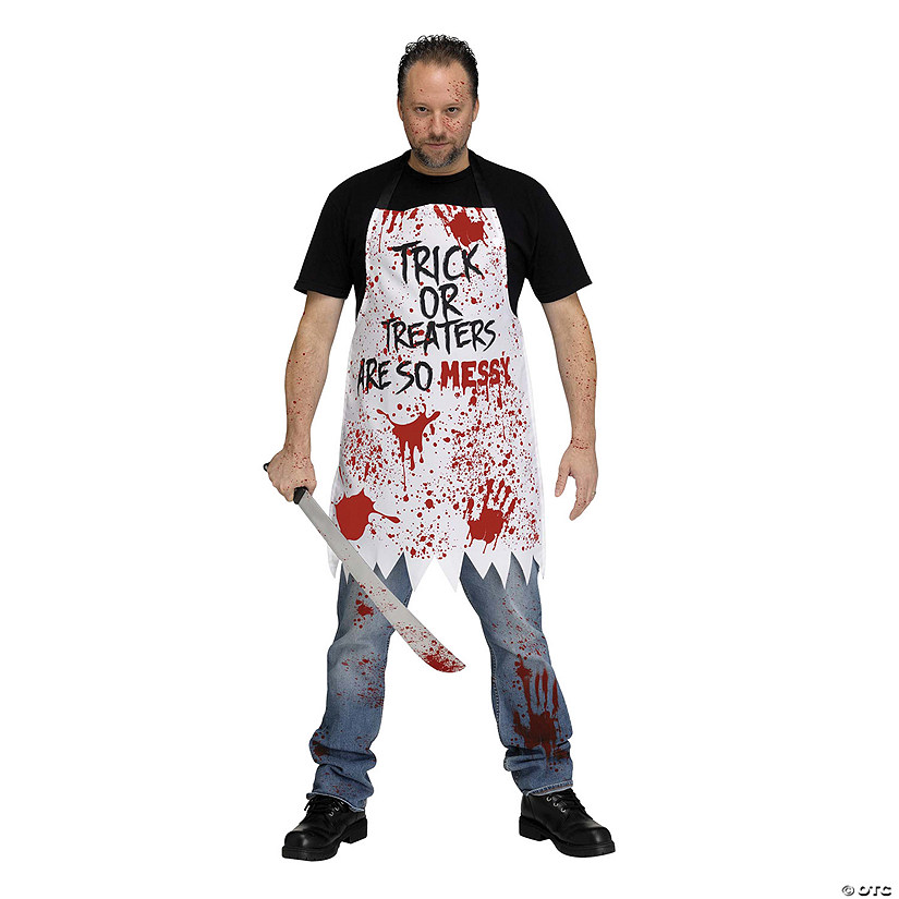 Adults Messy Horror Apron Costume Accessory Image