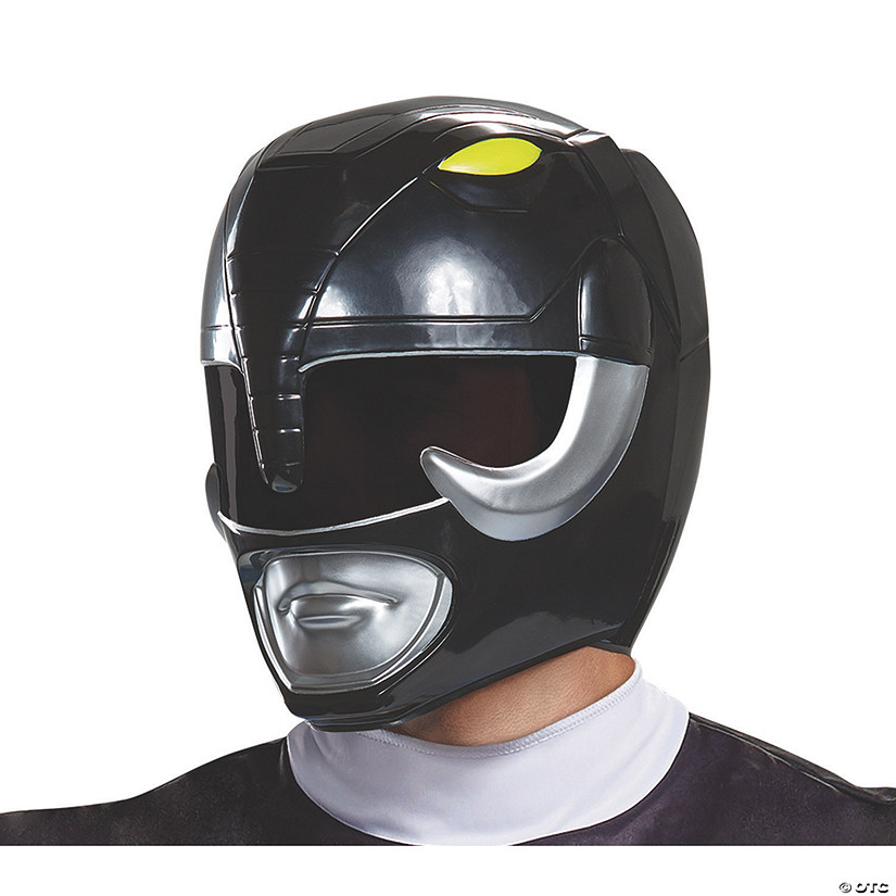 Adult's Mighty Morphin Power Rangers Black Ranger Mask Image