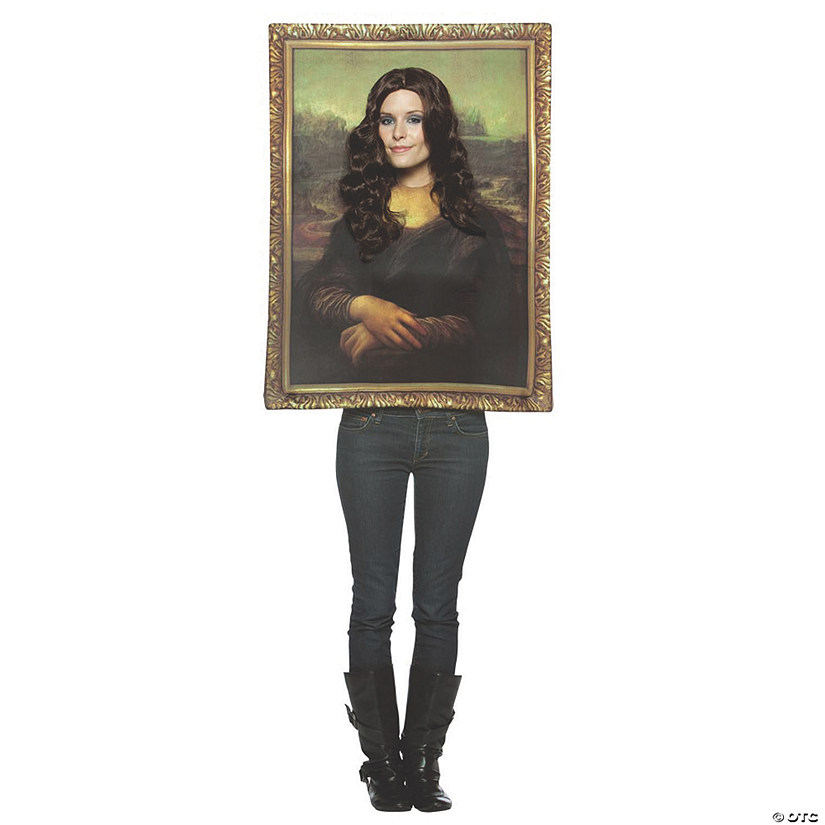Adults Mona Lisa Costume Image