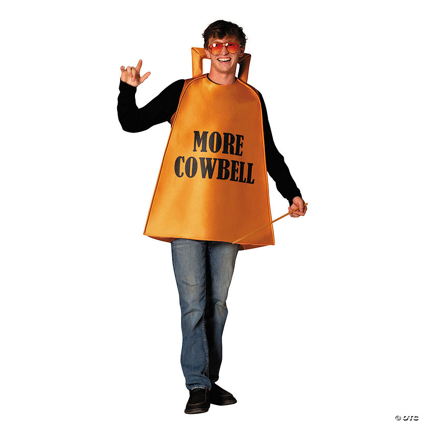 Adults More Cowbell Tunic Costume - One Size Image