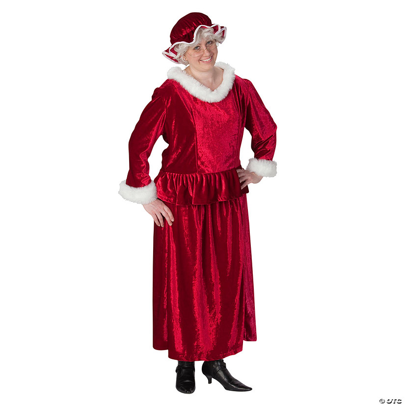 Adults Mrs. Christmas Costume Image