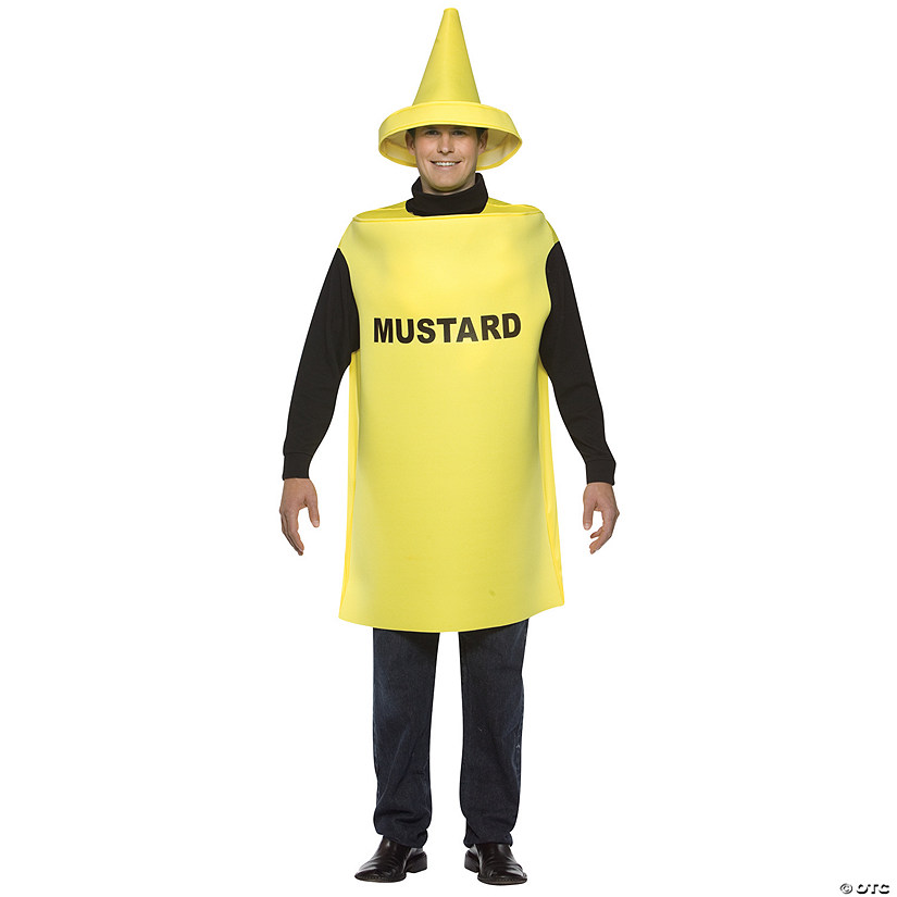 Adults Mustard Costume Image