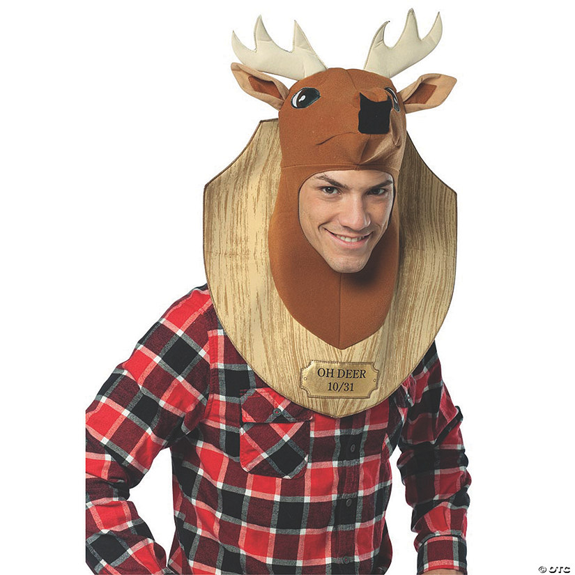 Adults Oh Deer Trophy Costume Headpiece Image