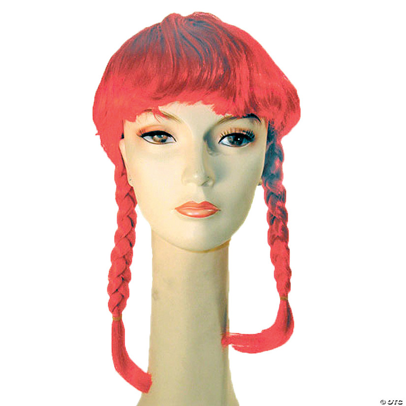 Adults Orange Bargain Version Braided Wig Image