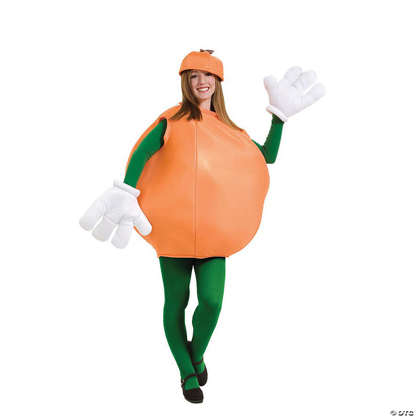 Adults Orange Costume - Standard Image
