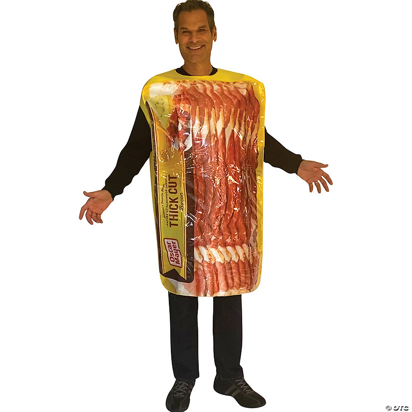Adults Oscar Mayer&#8482; Packaged Bacon Costume Image