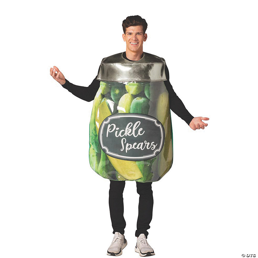 Adult's Pickle Jar Costume Image
