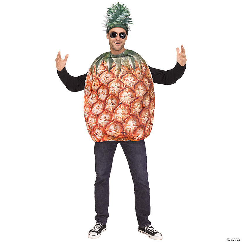 Adults Pineapple Costume Image