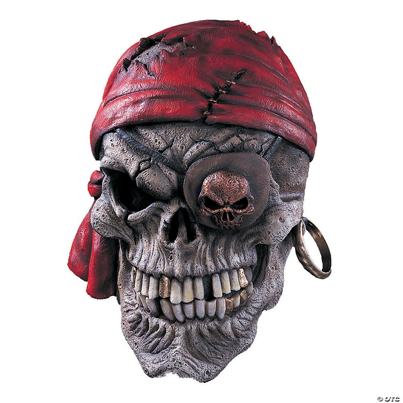 Adult's Pirate Skull Mask Image