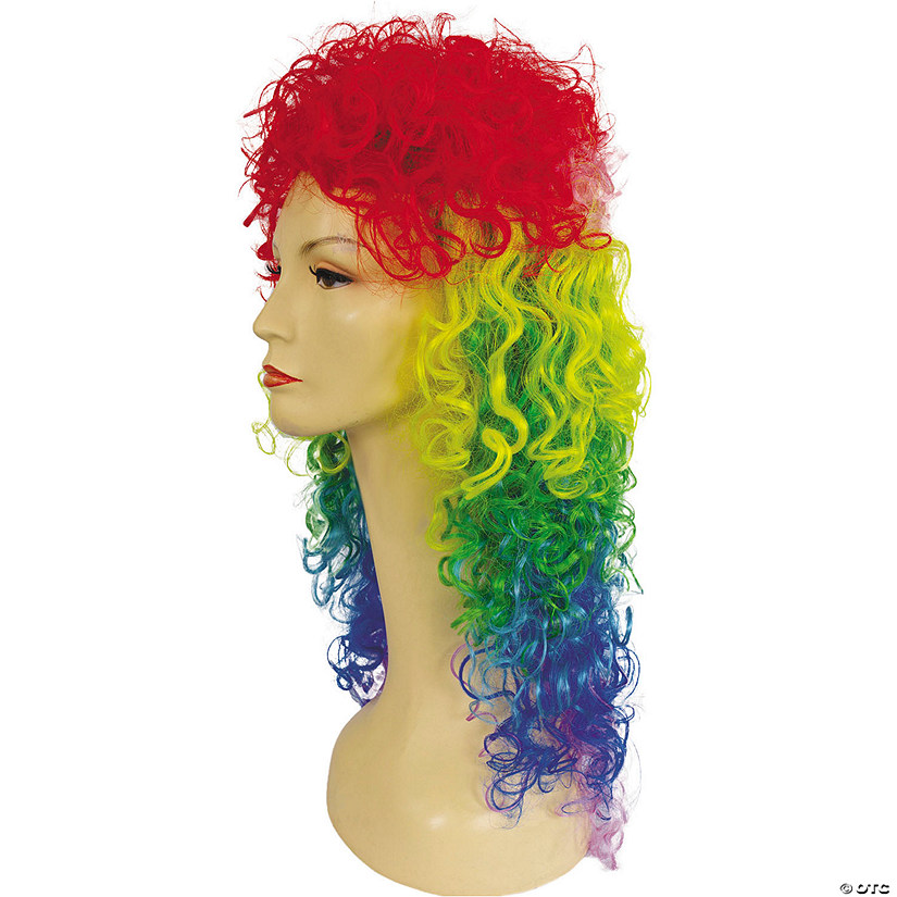 Adults Plabo Long-Haired with Curls Wig Image