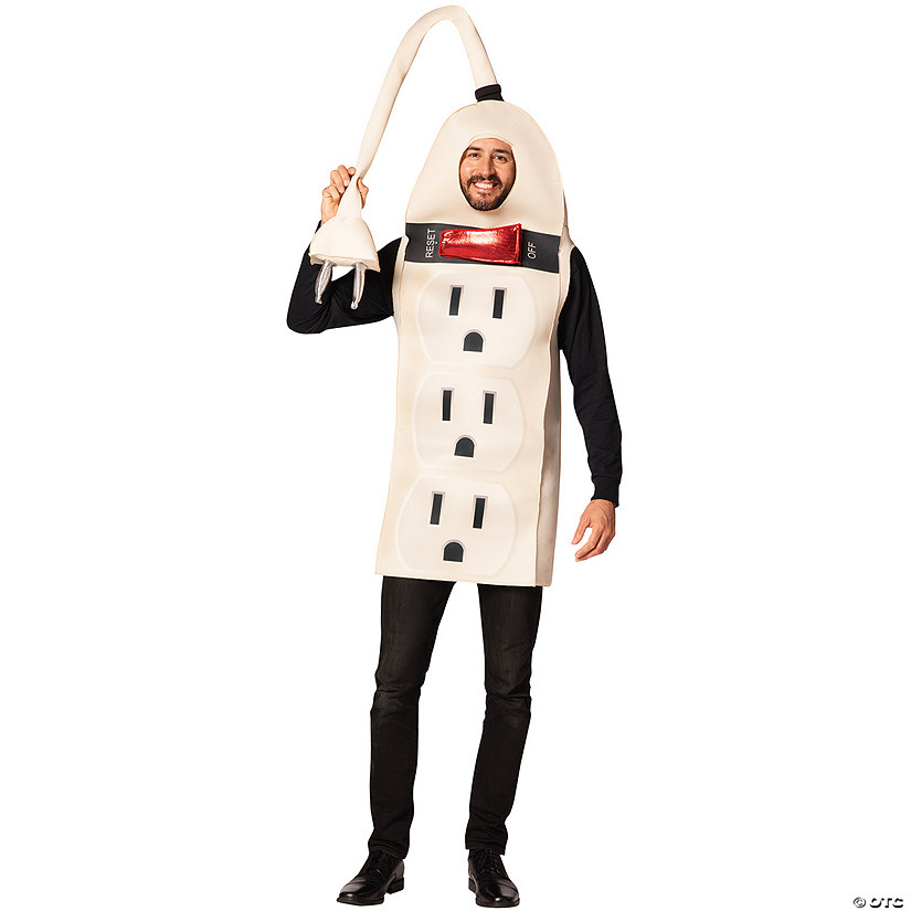 Adults Power Strip Surge Protector Costume Image