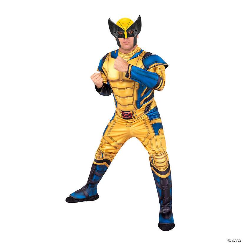 Adults Qualux Marvel Deadpool &amp; Wolverine&amp;#8482; Wolverine Costume Image