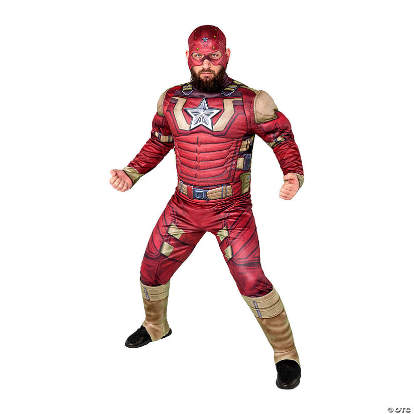 Adults Qualux Marvel Thunderbolts*&amp;#8482; Red Guardian Jumpsuit Costume Image