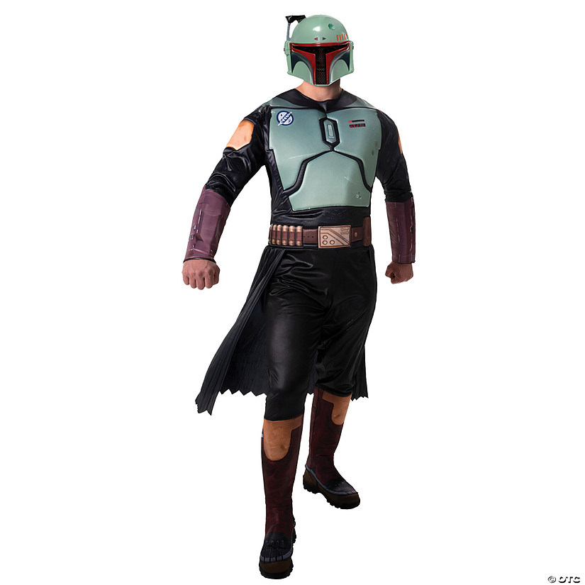 Adults Qualux Star Wars&#8482; Boba Fett&#8482; Costume - 36-38 Image