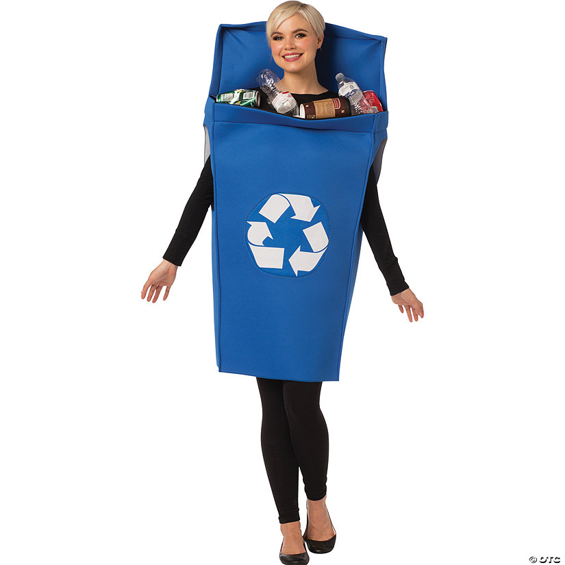 Adults Recycling Can Costume Image