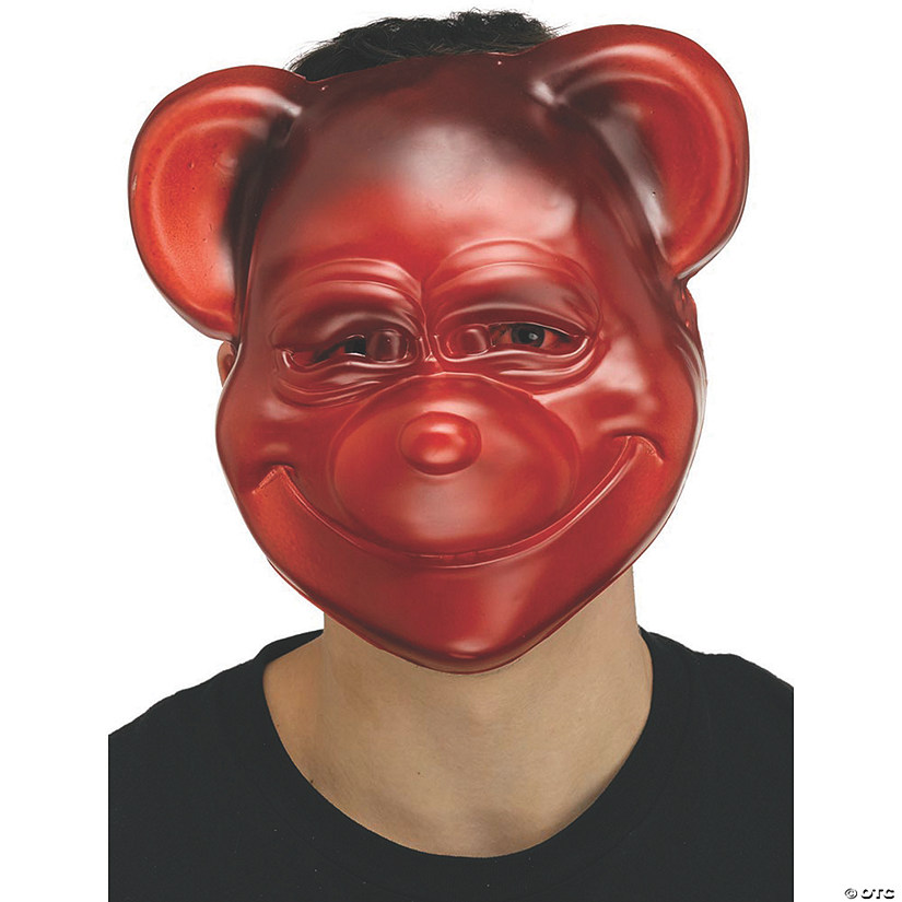 Adults Red Gummee Bear Mask Image