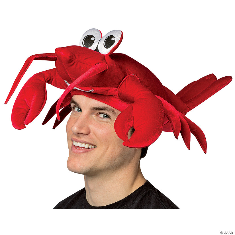 Adults Red Lobster Hat Image