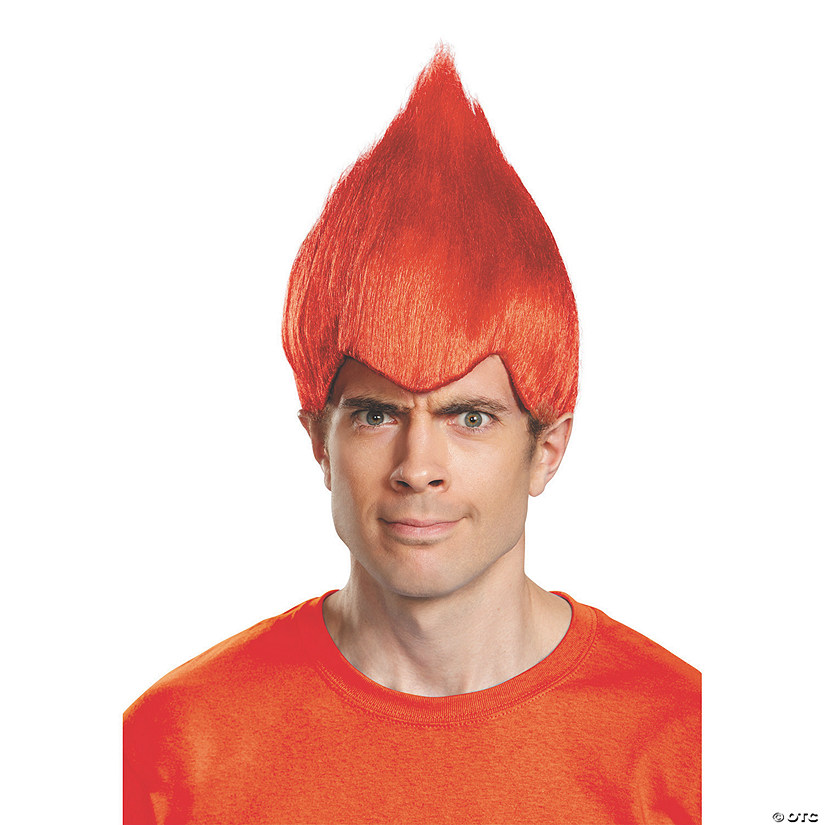 Adult's Red Wacky Wig Image