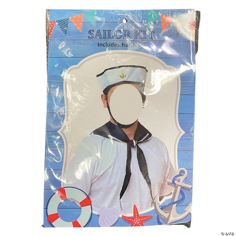 Adults Sailor Costume Accessory Kit - 2 Pc. Image