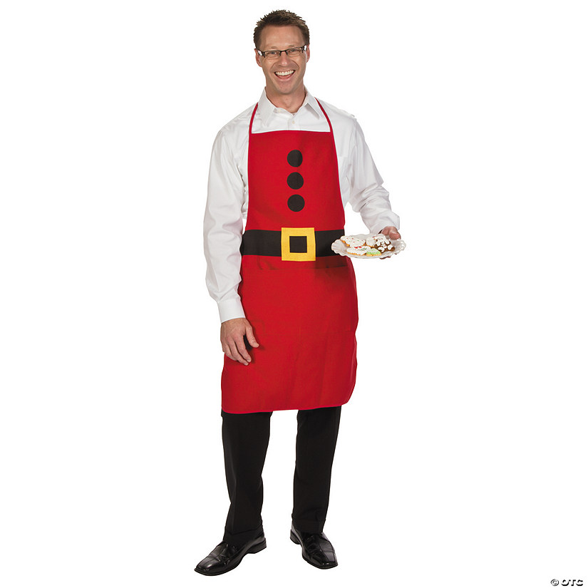 Adults Santa Apron Image