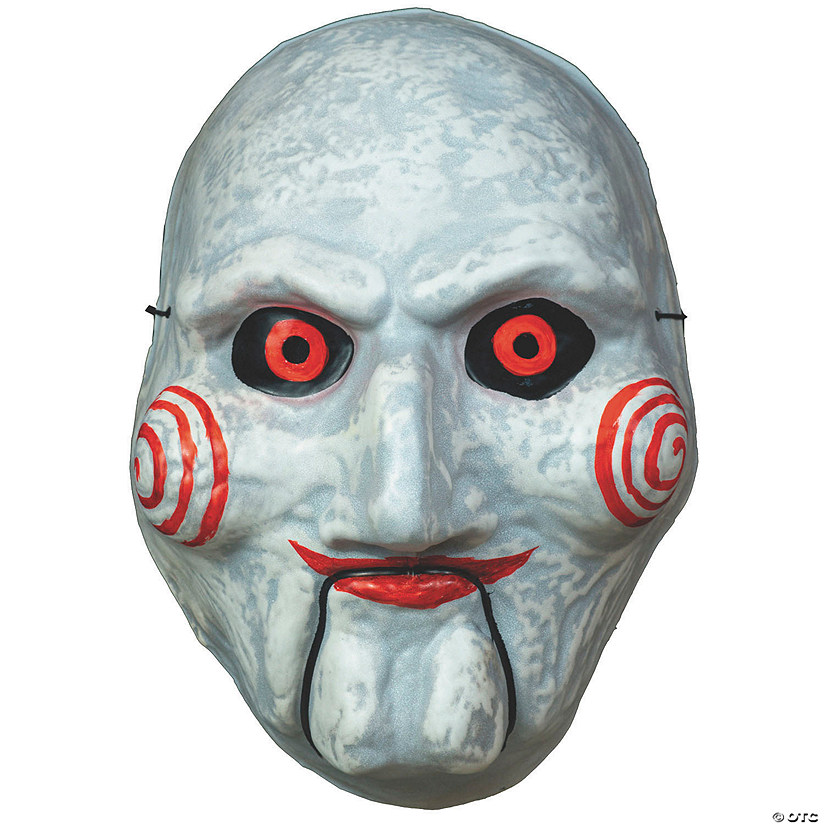 Adults Saw&#8482; Billy Puppet Vacuform Plastic Mask - One Size Image