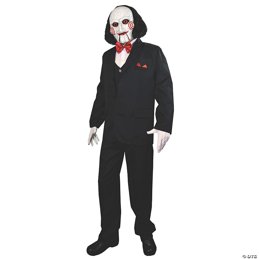 Adults Saw&amp;#8482; Billy the Puppet Costume Image