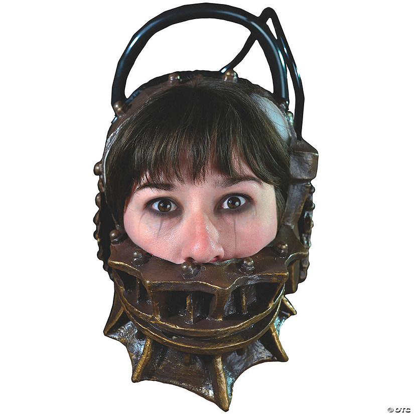 Adults Saw&amp;#8482; Reverse Bear Trap Overhead Latex Mask - One Size Image