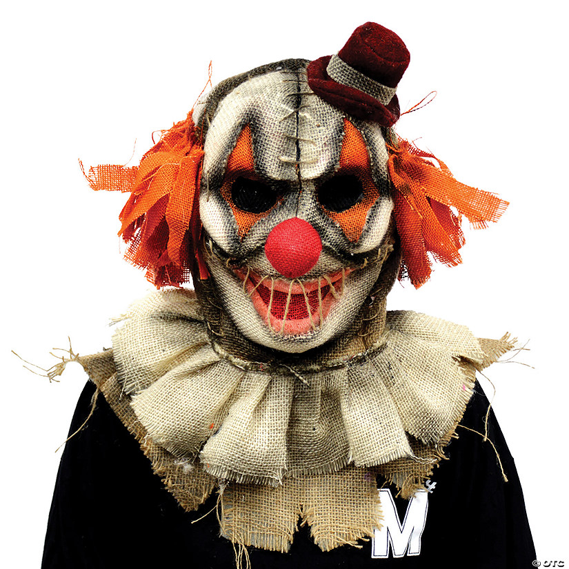 Adult's Scarecrow&#8482; Clown Mask Image