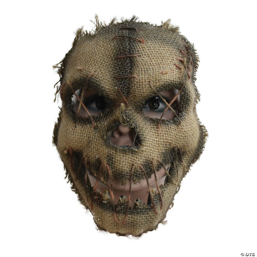 Adult's Scarecrow Half Mask Image