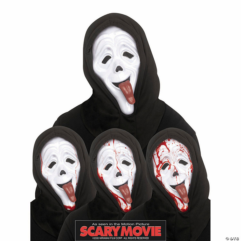 Adults Scary Movie&amp;#8482; Bleeding Wassup! Full Mask - One Size Image