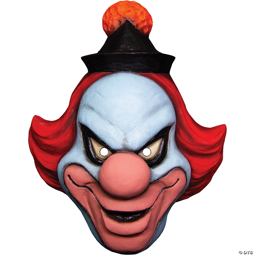 Adult's Scooby Doo&#8482; Clown Vacuform Mask Image