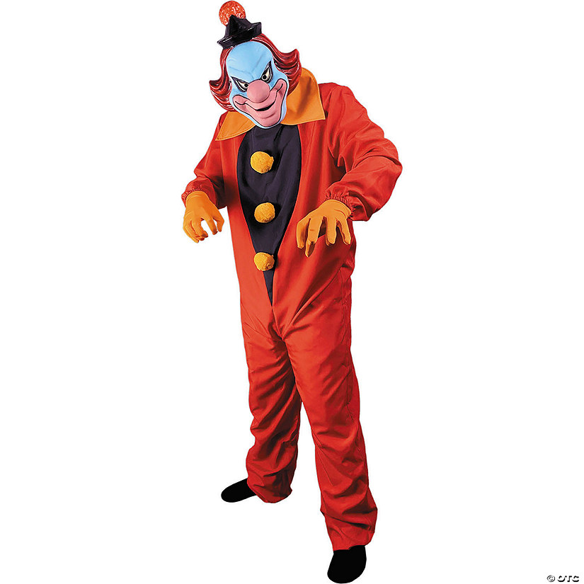Adults Scooby-Doo!&#8482; The Ghost Clown Costume and Mask - One Size Image
