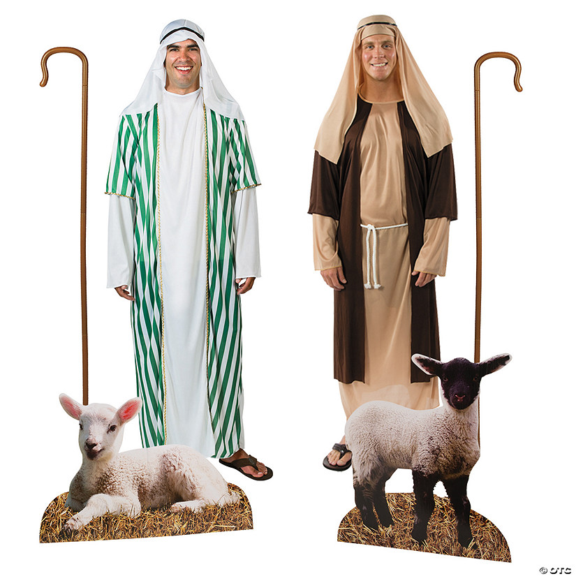 Adults’ Shepherd Costume Kit with Props — free download